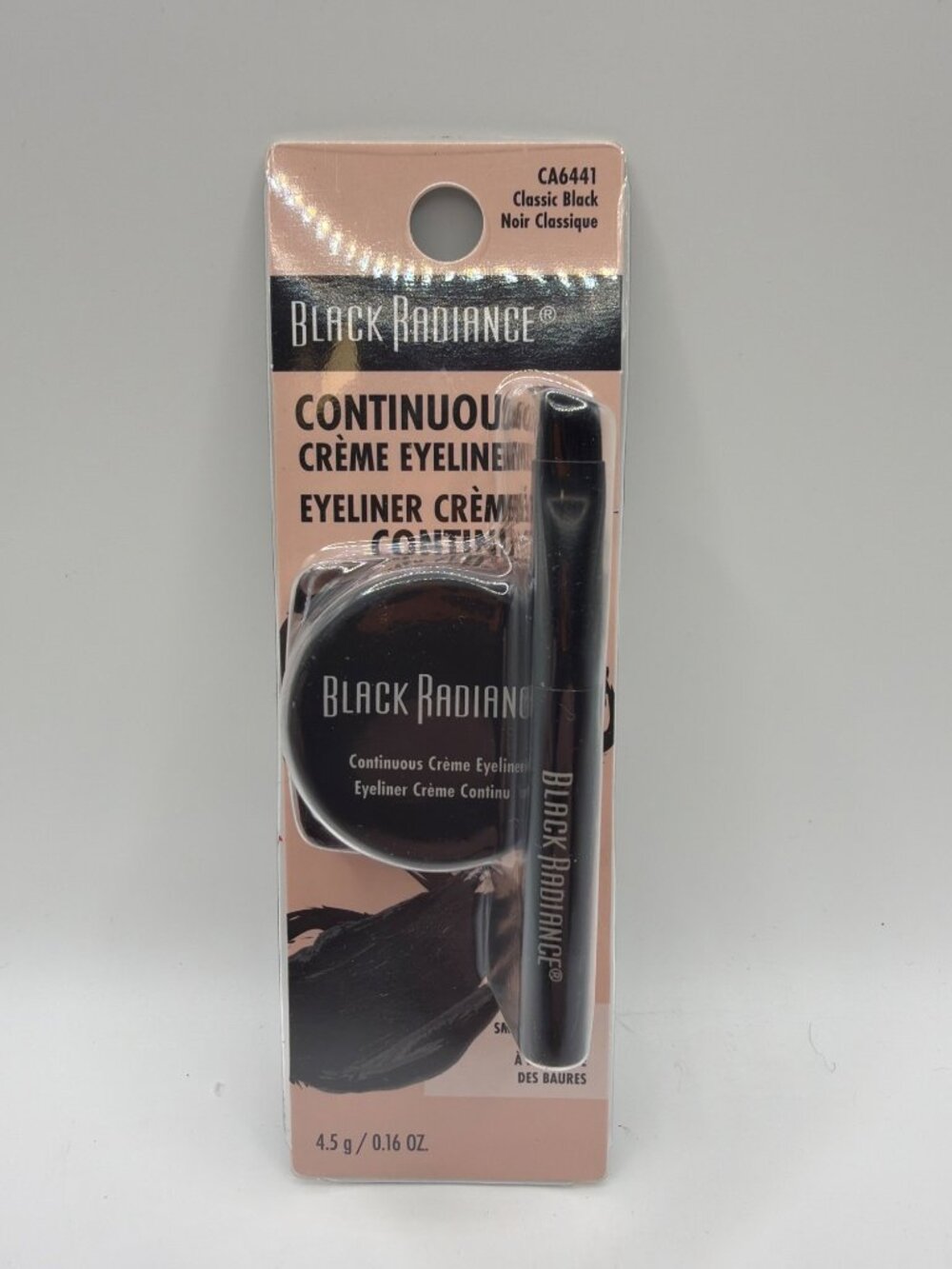 Black Radiance Continuous Crème Eyeliner Classic Black 4.5g Waterproof Long-Last